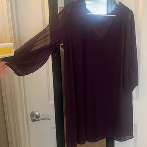 Lulus plum purple mini